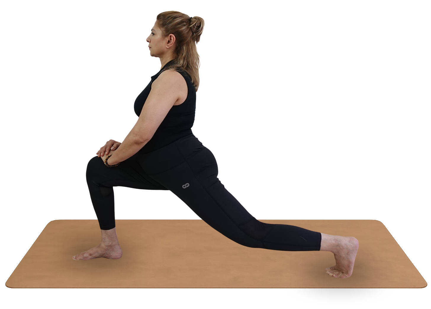 Yoga warrior pose