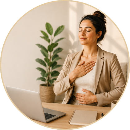 Meditation pose