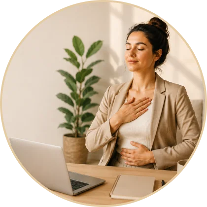 Meditation pose